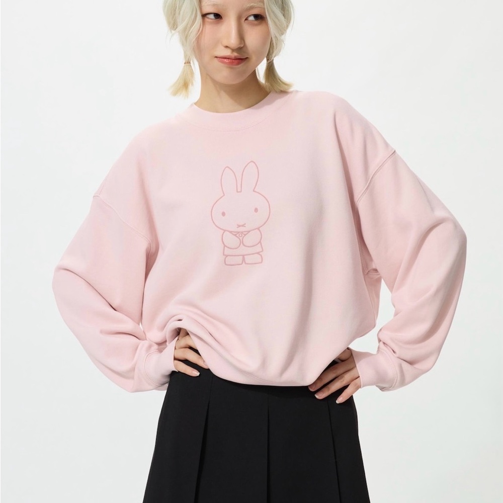 Cute Miffy🐰💗Pink Sweatshirt sz XL